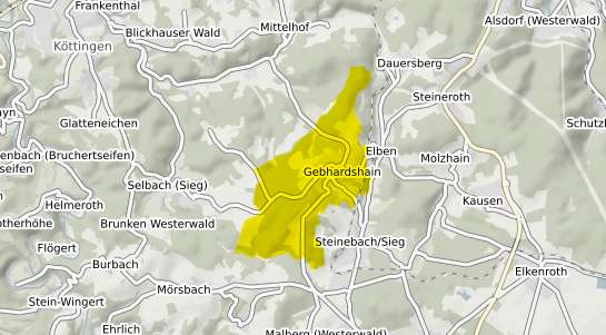 Immobilienpreisekarte Gebhardshain