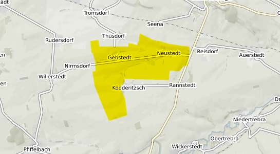 Immobilienpreisekarte Gebstedt