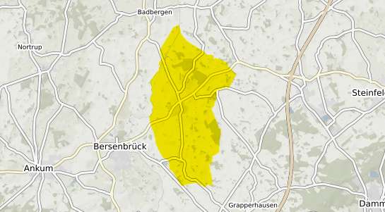 Immobilienpreisekarte Gehrde b. Bersenbrueck
