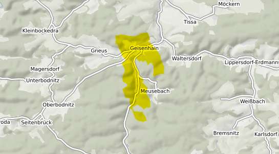 Immobilienpreisekarte Geisenhain
