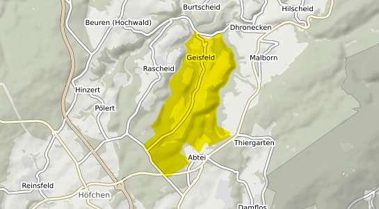 Immobilienpreisekarte Geisfeld b. Hermeskeil