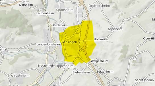 Immobilienpreisekarte Gensingen
