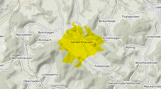 Immobilienpreisekarte Gerbershausen