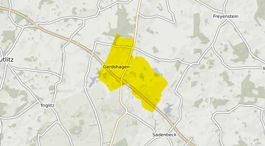 Immobilienpreisekarte Gerdshagen b. Pritzwalk