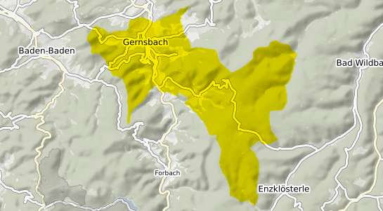 Immobilienpreisekarte Gernsbach