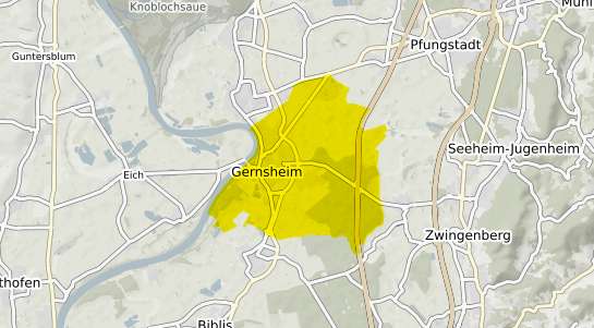 Immobilienpreisekarte Gernsheim Rhein