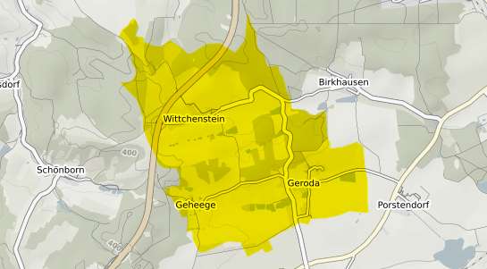 Immobilienpreisekarte Geroda (Thüringen) Unterfranken