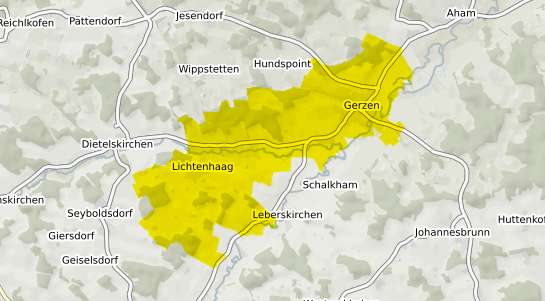 Immobilienpreisekarte Gerzen Vils