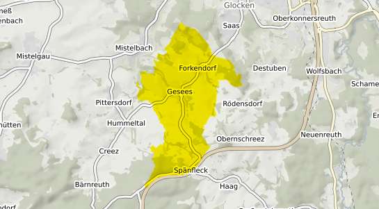 Immobilienpreisekarte Gesees b. Bayreuth