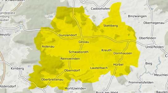 Immobilienpreisekarte Geslau