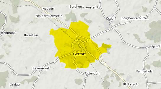 Immobilienpreisekarte Gettorf