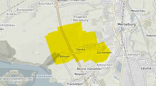 Immobilienpreisekarte Geusa