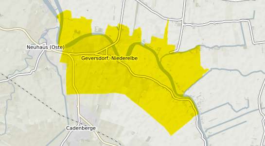 Immobilienpreisekarte Geversdorf Niederelbe