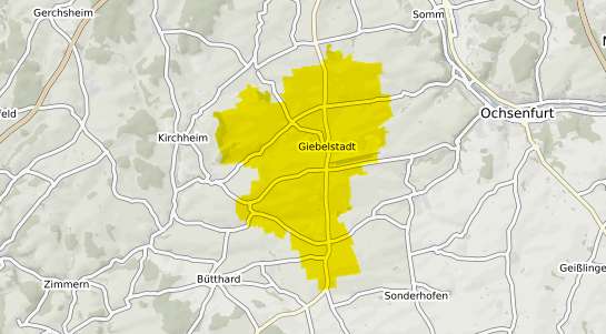 Immobilienpreisekarte Giebelstadt