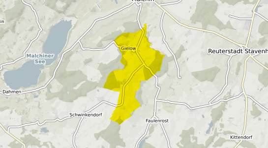 Immobilienpreisekarte Gielow