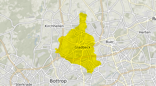 Immobilienpreisekarte Gladbeck