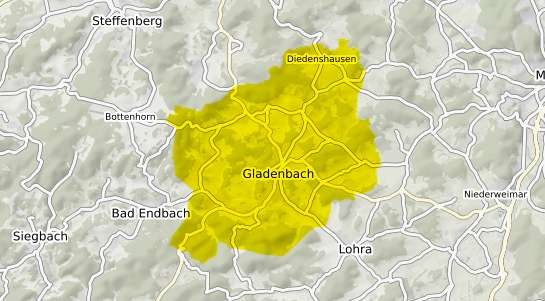 Immobilienpreisekarte Gladenbach