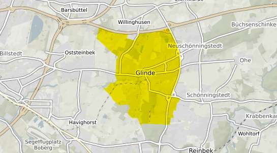 Immobilienpreisekarte Glinde Kr. Stormarn