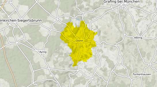 Immobilienpreisekarte Glonn Kr. Ebersberg, Oberbayern