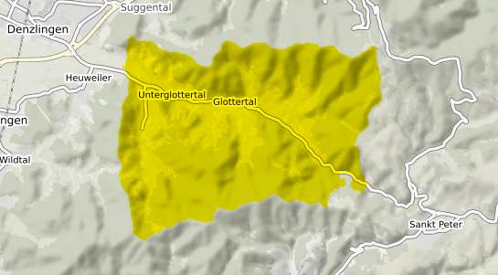 Immobilienpreisekarte Glottertal