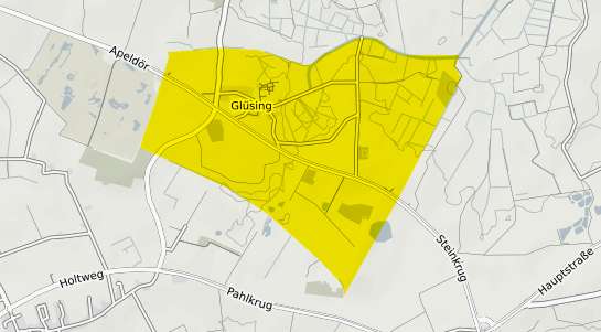 Immobilienpreisekarte Gluesing Dithmarschen