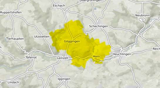Immobilienpreisekarte Goeggingen Wuerttemberg