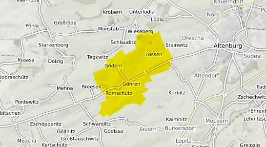 Immobilienpreisekarte Goehren Ruegen