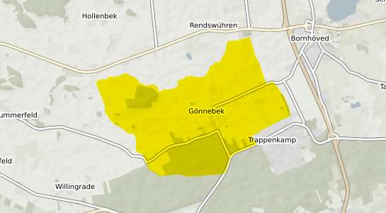 Immobilienpreisekarte Goennebek