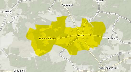 Immobilienpreisekarte G&ouml;rzke