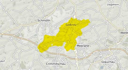 Immobilienpreisekarte Goessnitz Thueringen