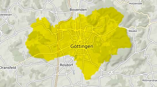 Immobilienpreisekarte Göttingen Niedersachsen