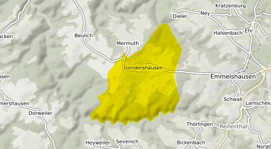 Immobilienpreisekarte Gondershausen