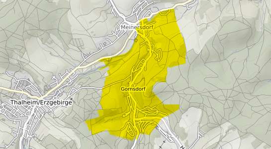 Immobilienpreisekarte Gornsdorf