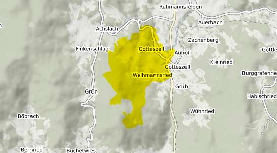 Immobilienpreisekarte Gotteszell