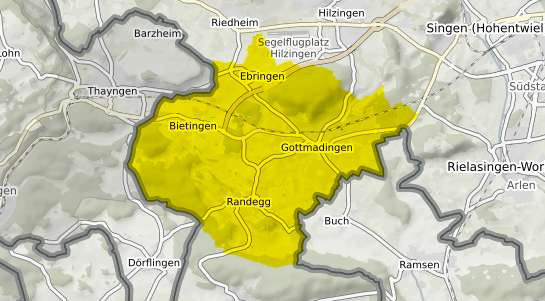 Immobilienpreisekarte Gottmadingen