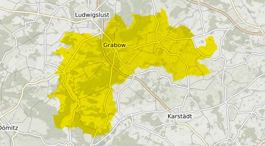 Immobilienpreisekarte Grabow Mecklenburg