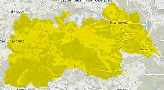 Immobilienpreisekarte Grafenw&ouml;hr