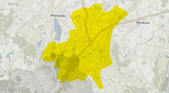 Immobilienpreisekarte Gramzow Uckermark