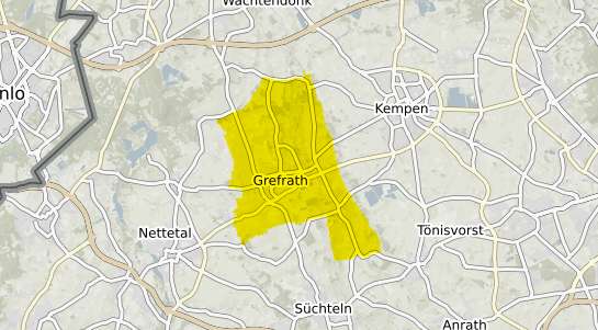 Immobilienpreisekarte Grefrath Niederrhein