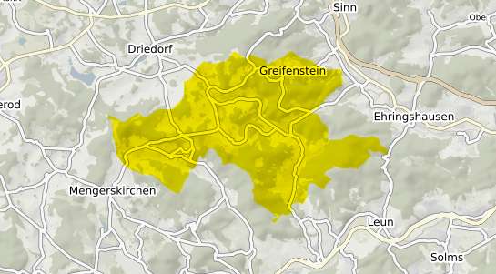 Immobilienpreisekarte Greifenstein Hessen