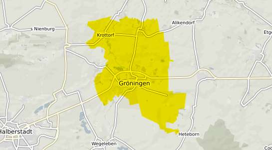 Immobilienpreisekarte Gr&ouml;ningen b. Oschersleben