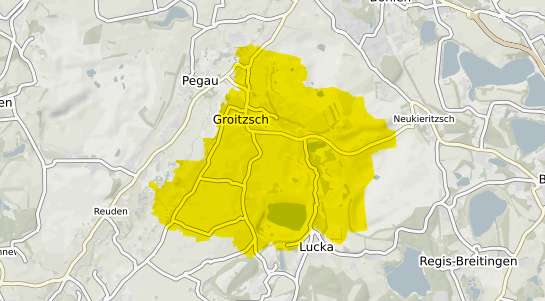 Immobilienpreisekarte Groitzsch b. Pegau