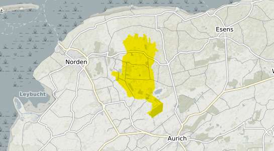 Immobilienpreisekarte Gro&szlig;heide Ostfriesland