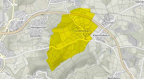 Immobilienpreisekarte Grossholbach