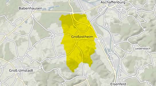 Immobilienpreisekarte Großostheim