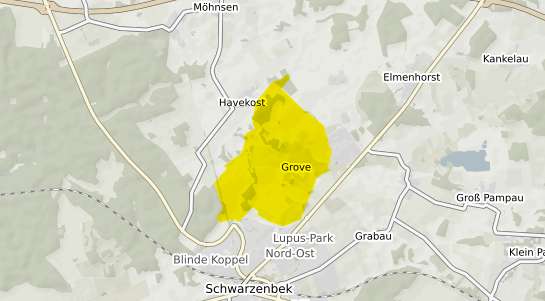 Immobilienpreisekarte Grove