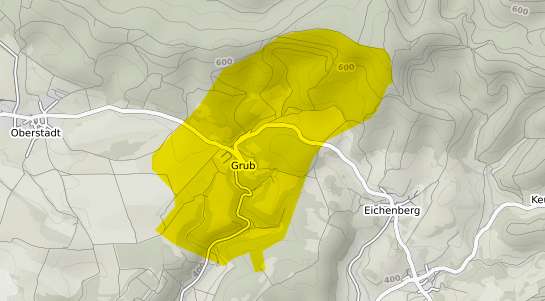 Immobilienpreisekarte Grub b. Suhl