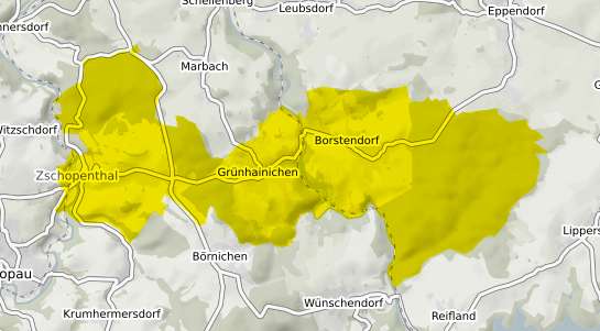 Immobilienpreisekarte Gruenhainichen