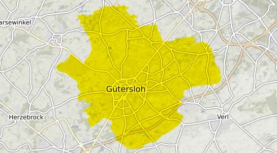 Immobilienpreisekarte G&uuml;tersloh