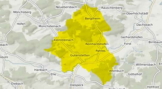 Immobilienpreisekarte Gutenstetten